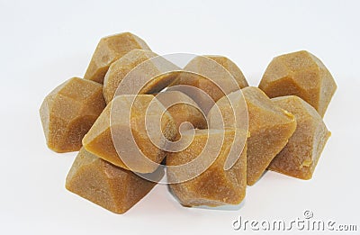 Pure raw unrefined bees wax Stock Photo
