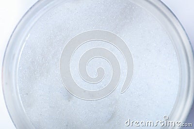 Pure refined sugar,granulated real sugar Stock Photo