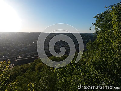 Sundet scenes at Siegen Geisweid Stock Photo