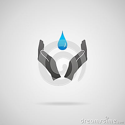 Pure water concept Vector Illustration