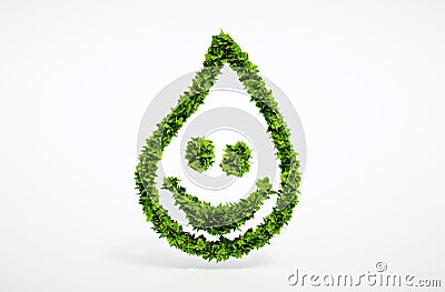 Pure water symbol Stock Photo