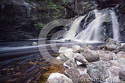 Purgatory Waterfalls Stock Photo