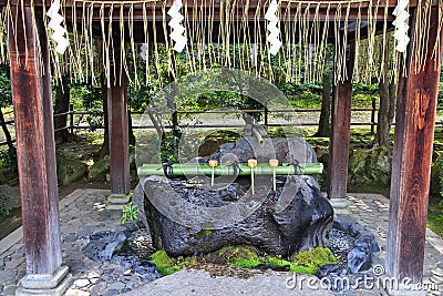 Purification fountain Stock Photo