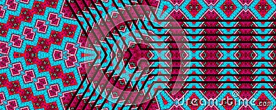 Amazing digitally created graphical pattern Stock Photo