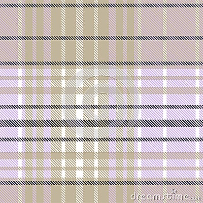 Purple Asymmetric Plaid textured Seamless Pattern Vector Illustration