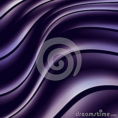 Purple background. Gradient. Elegant white and black wavy lines. Stock Photo