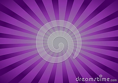 Purple background with lines running towards center Stock Photo