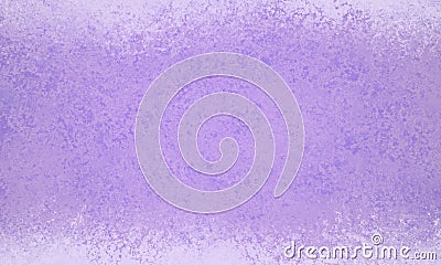 Purple background with white grunge borders and smeared sponged and distressed paint texture, old vintage lavender purple design Stock Photo