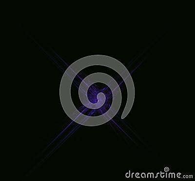 Purple blured glowing fractal background. Fantasy fractal texture. Digital art. 3D rendering. Computer generated image. Stock Photo