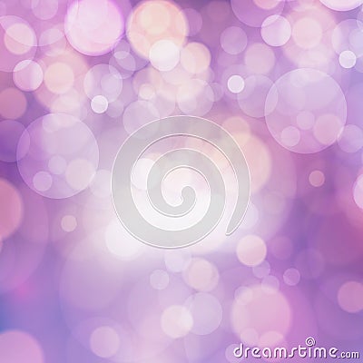 Purple bokeh abstract background colour explosion Stock Photo