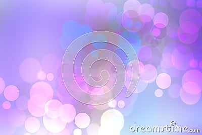 Purple bright abstract Bokeh. Template for your product display montage . Beautiful texture Stock Photo