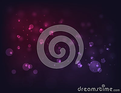 Purple circle abstract light background . Vector Illustration