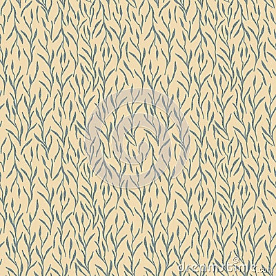 Purple exotic branches watercolor seamless pattern. Hand painted tropical purple twig on white background Vector Illustration