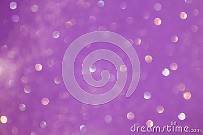 Purple fairy blurred festive background Stock Photo