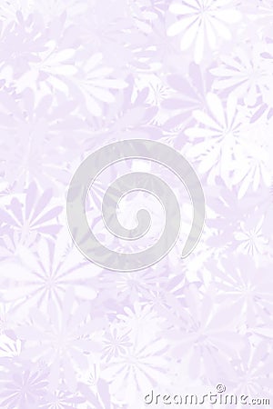 Purple Floral Background Stock Photo