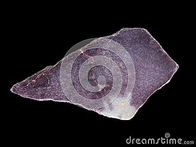 Purple lepidolite mica - lithium ore mineral Stock Photo