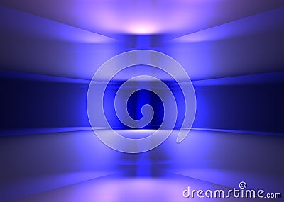 Purple Light bend Stock Photo