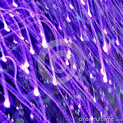 Purple Lights Background Stock Photo