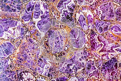 Purple Marble Slab Stock Photo