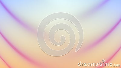 Purple orange 3D dynamic eccentric abstract light and shadow artistic wave movement texture pattern background Stock Photo