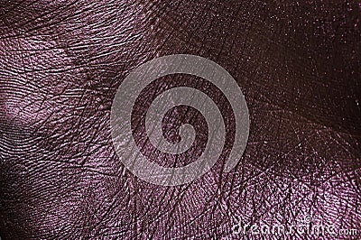 Purple painted macro Skin Background Stock Photo