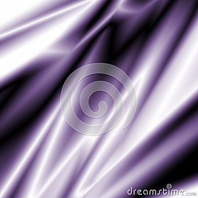 Purple Silky Fabric Stock Photo