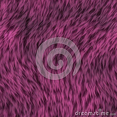 Purple soft fur texture Stock Photo