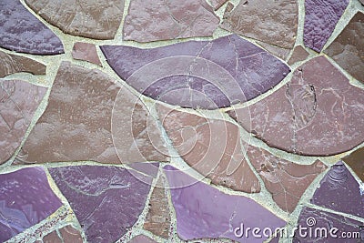 Purple tile texture Stock Photo