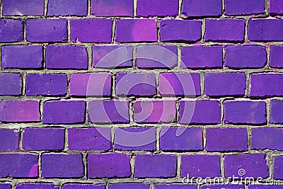 Purple wall Stock Photo