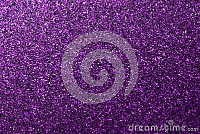 Purple winter pattern with detailed glittering texture. Horizontal Christmas and New Year art banner Vector Illustration