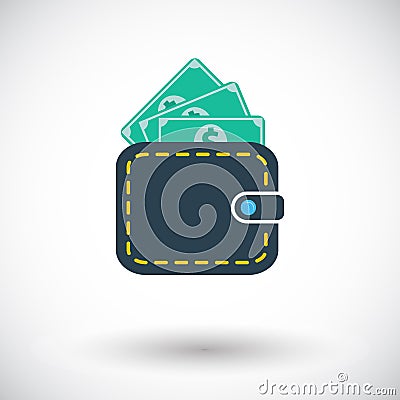 Purse icon Vector Illustration