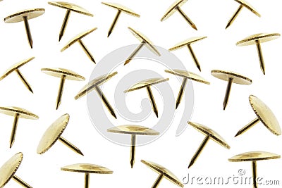 Push Pins Stock Photo