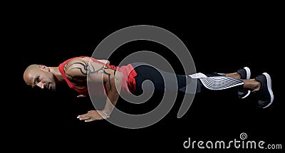 Push-ups Stock Photo