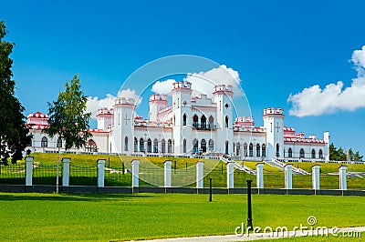 Puslowski Palace in Kossovo. Brest region, Belarus Stock Photo