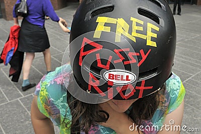 Riot protest in Toronto- Canada. Editorial Stock Photo