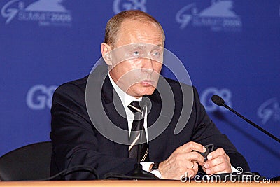 Putin Vladimir2 Editorial Stock Photo