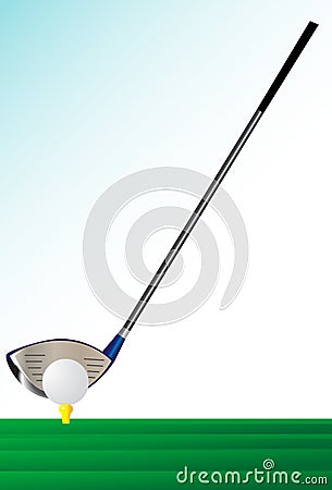 Putter Vector Illustration