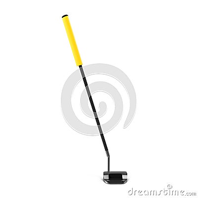 Putter Golf Club isolated on white background Stock Photo