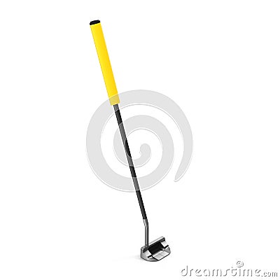 Putter Golf Club isolated on white background Stock Photo