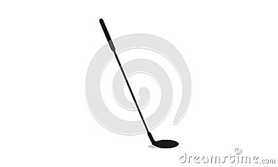 Putter golf stick illustration vector design Vector Illustration