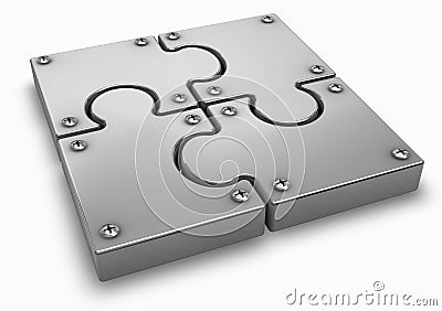 Puzzle Stock Photo