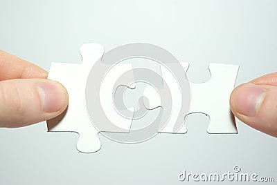 Puzzle Stock Photo