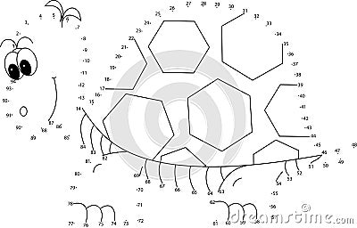 Puzzle game for kids : turtle Stock Photo