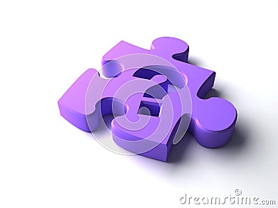 Puzzle piece Stock Photo