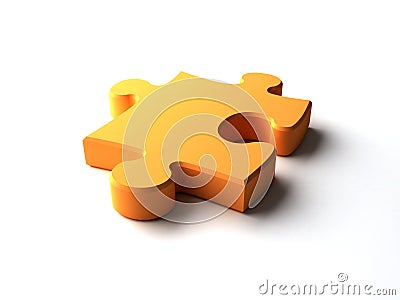 Puzzle piece Stock Photo