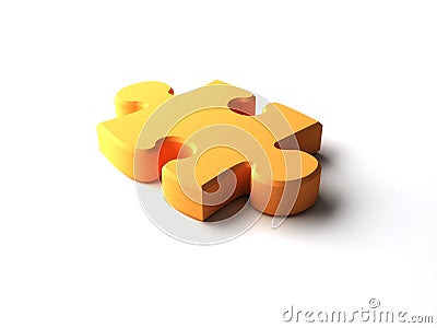 Puzzle piece Stock Photo