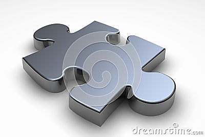 Puzzle piece Stock Photo