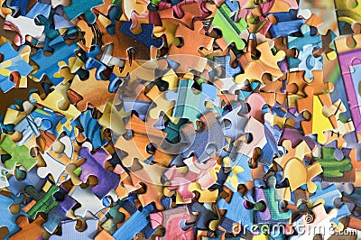 Puzzle Stock Photo