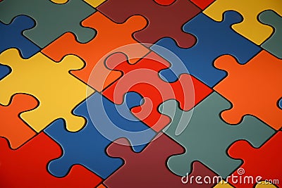 Puzzles Stock Photo