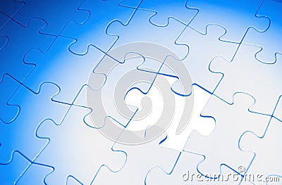 Puzzles Stock Photo